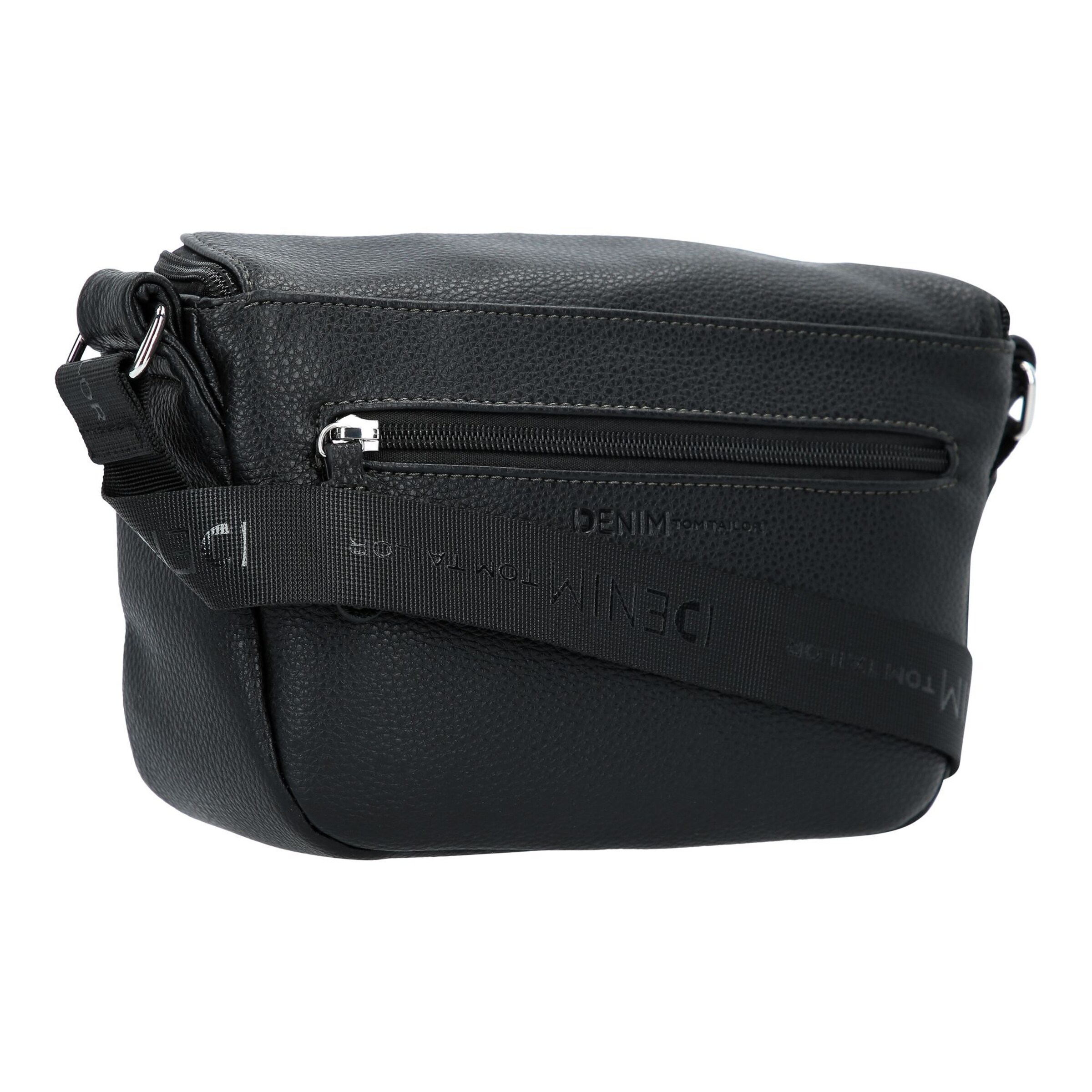 Sac à bandoulière 'Fara' TOM TAILOR DENIM en noir