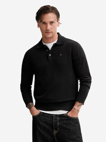 Pullover 'TJM SLIM ESSENTIAL P DM0DM20304' di Tommy Jeans in nero