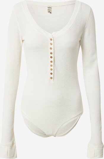 Body 'DYLAN' Free People pe alb natural, Vizualizare produs