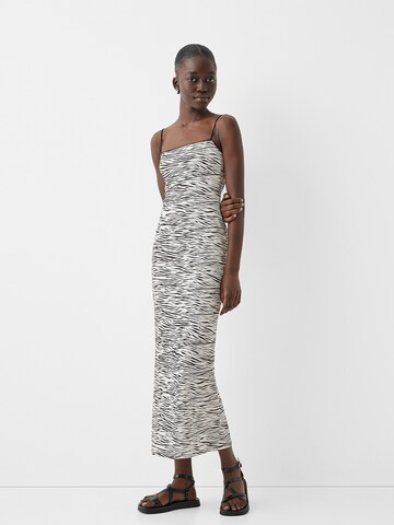 Bershka Obleka | bela barva