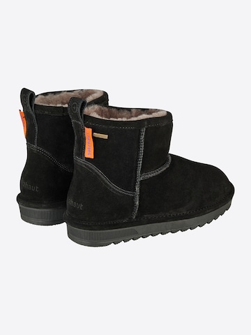salzhaut Snowboots ' BOTTEN ' in Zwart: terug