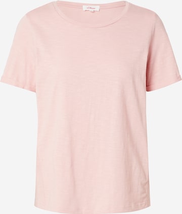 T-shirt s.Oliver en rose : devant