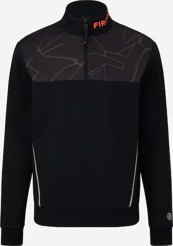 Bogner Fire + Ice Athletic Sweatshirt 'Majan' in Black: front