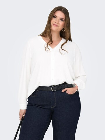 ONLY Carmakoma Blouse 'CARJana' in White: front