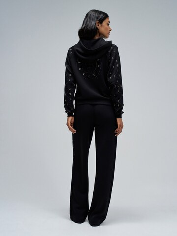 Salsa Jeans Zip-Up Hoodie in Black
