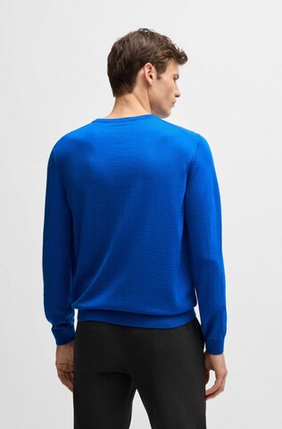 BOSS Pullover ' Leno-P ' in Blau