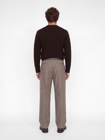 JACK & JONES Sweater in Brown