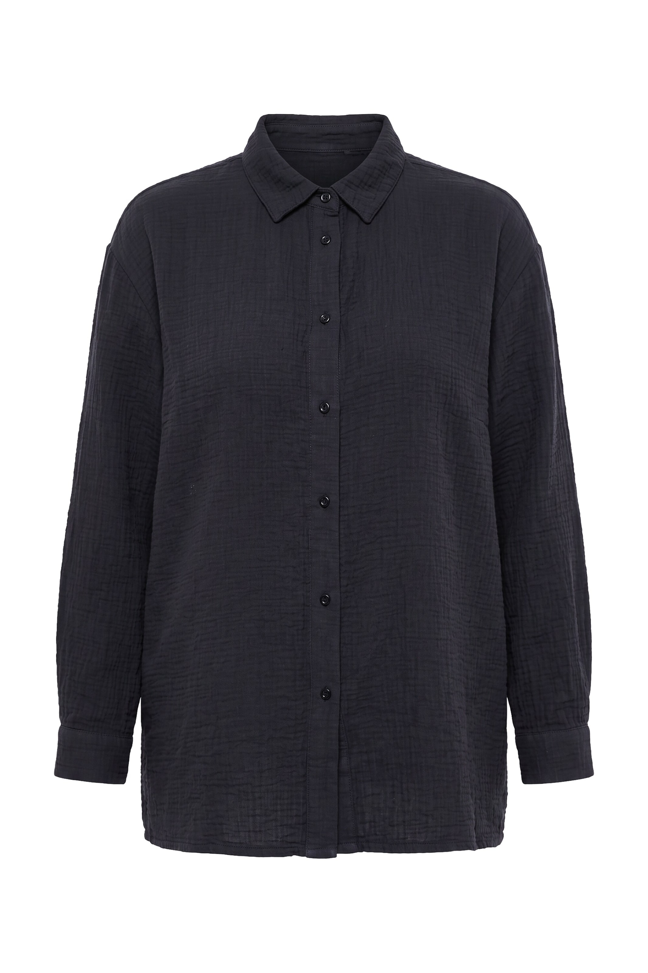 MIAMODA Bluse in Schwarz: Vorderseite
