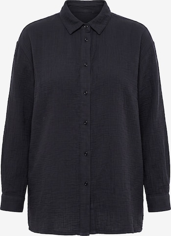 MIAMODA Blouse in Zwart: voorkant