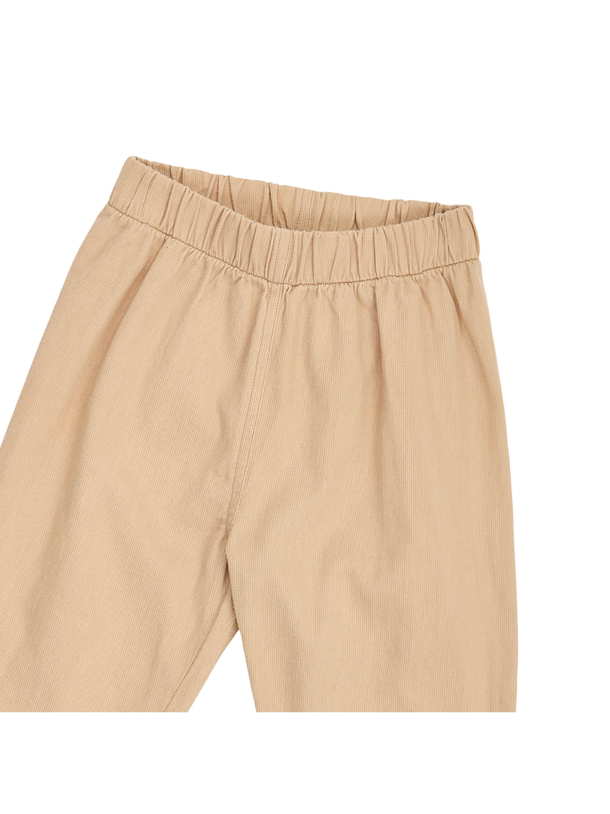 Loosefit Pantalon Müsli by GREEN COTTON en marron