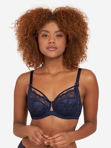 SugarShape T-shirt Bra 'Eliana' in Blue