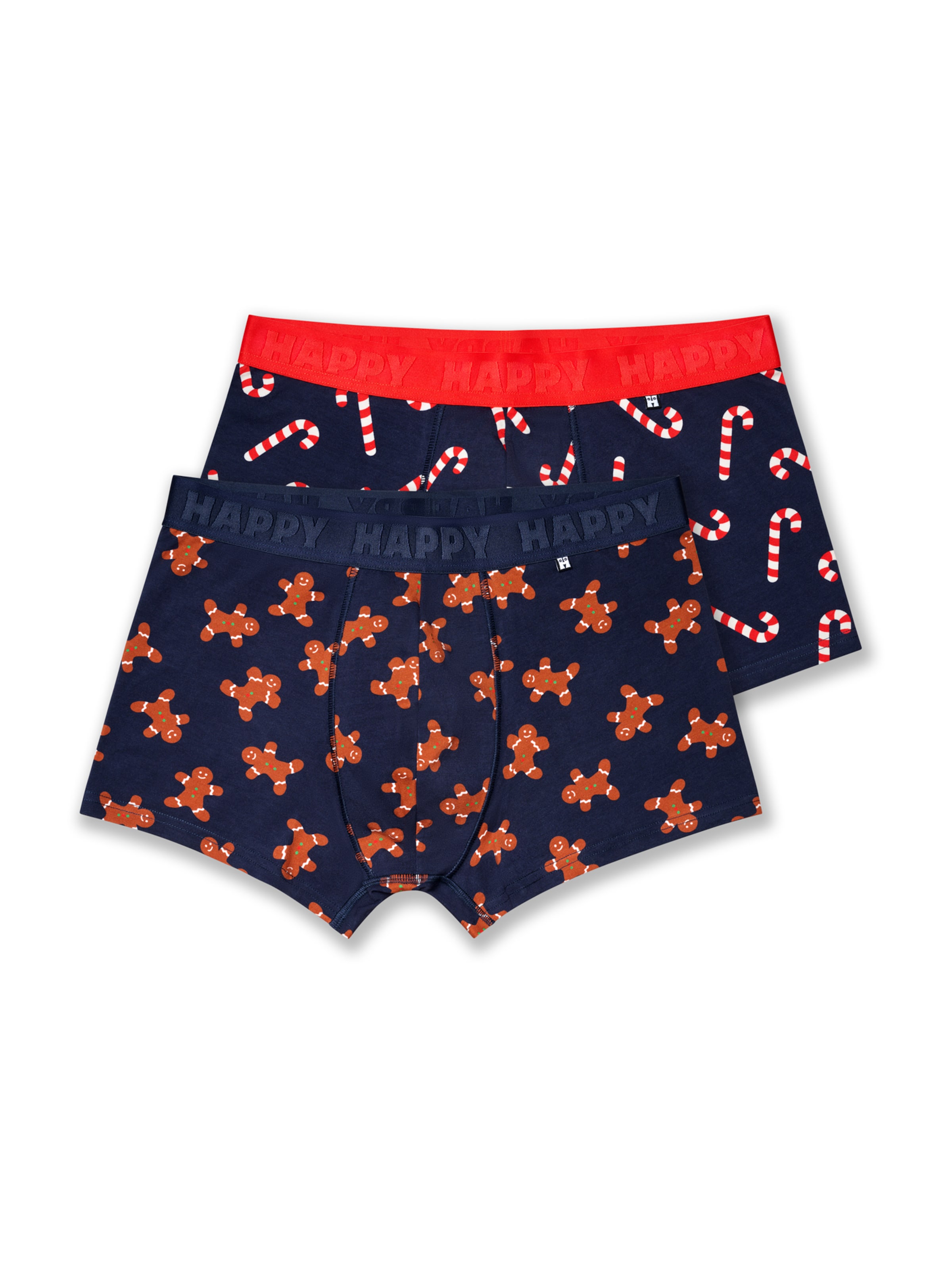Happy Socks Боксерки в синьо: отпред