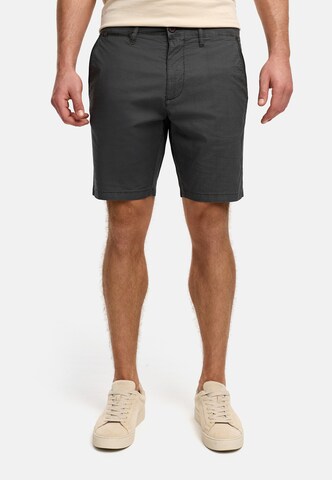 Regular Pantalon 'Hutchico' INDICODE JEANS en gris : devant