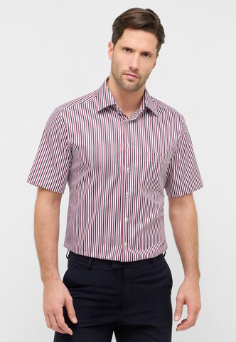 ETERNA Regular fit Business shirt in Red: front