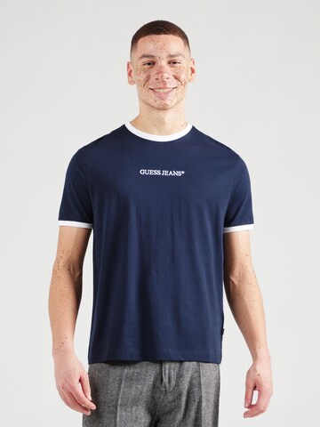 GUESS JEANS Shirt in Blue: front