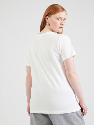 ONLY Carmakoma T-Shirt 'CARLEA' in Weiß