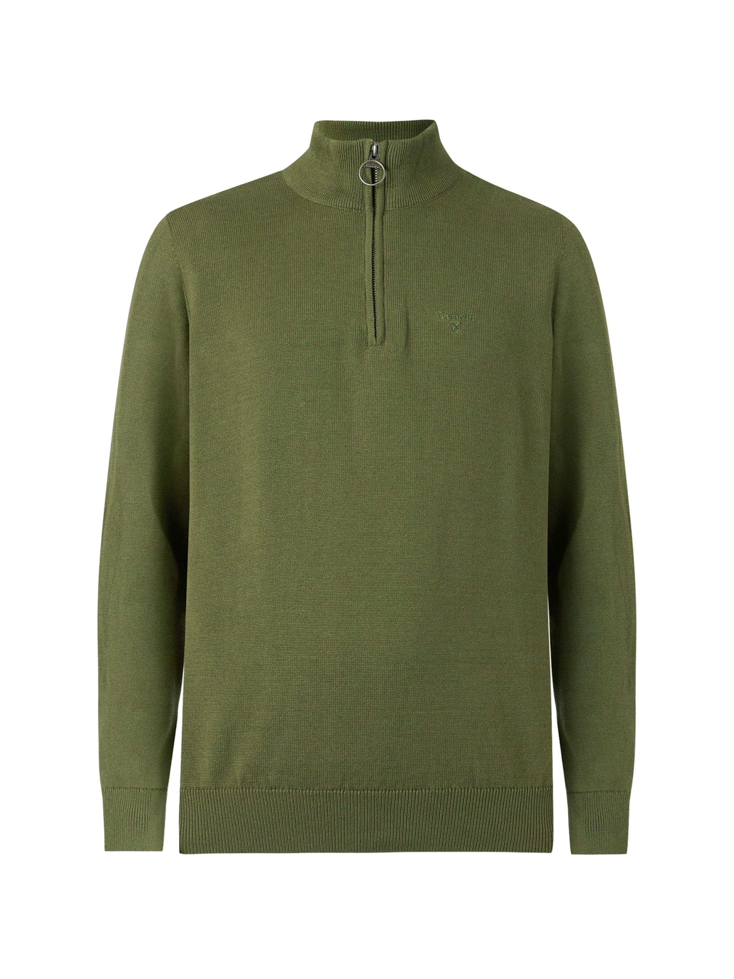 Barbour Sveter - Zelená: predná strana