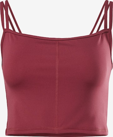 Reebok - Top deportivo en rosa: frente