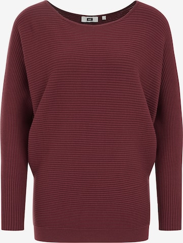 raudona WE Fashion Megztinis: priekis