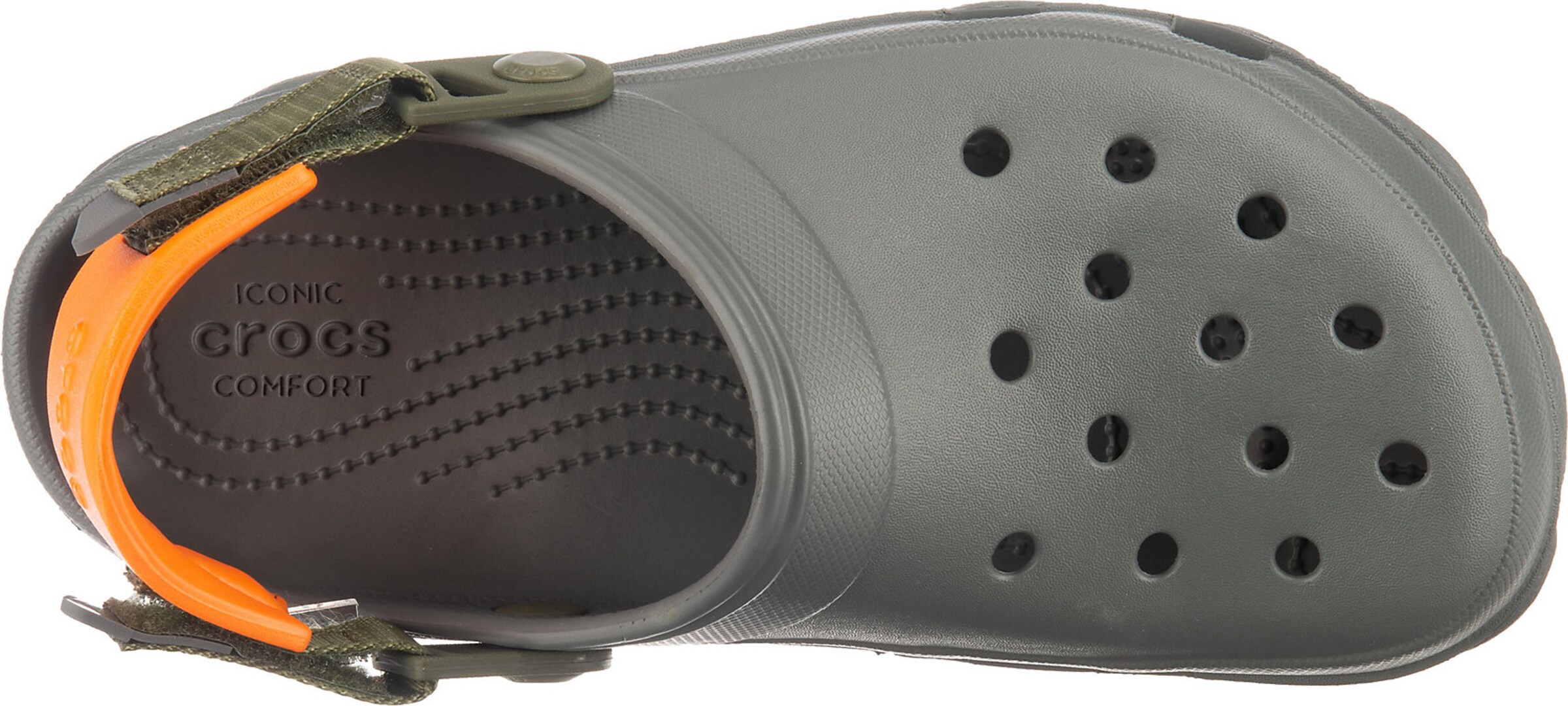 Männer Offene Schuhe Crocs Clogs in Dunkelgrau - BO55295 Männer Offene Schuhe Crocs Clogs in Dunkelgrau - BO55295
