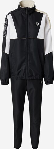 Sergio Tacchini Træningsdragt 'ALETTONE' i sort: forside