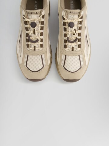 Bershka Platform trainers in Brown