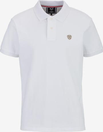 T-Shirt 'Emilio' 19V69 ITALIA en blanc : devant