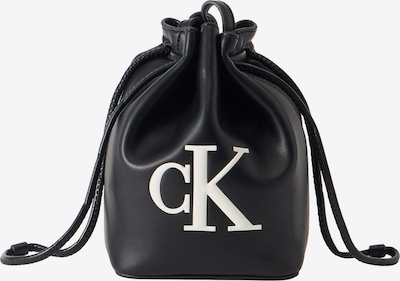 Calvin Klein Pussukkalaukku 'BOLD' koossa One Size värissä musta / valkoinen, Tuotenäkymä