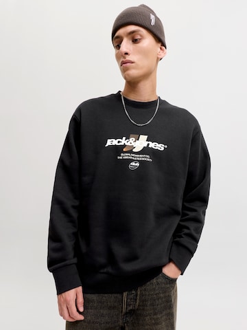 JACK & JONES - Camiseta deportiva 'JCOCLUB BRANDING' en negro