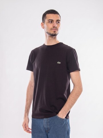 T-Shirt LACOSTE en marron