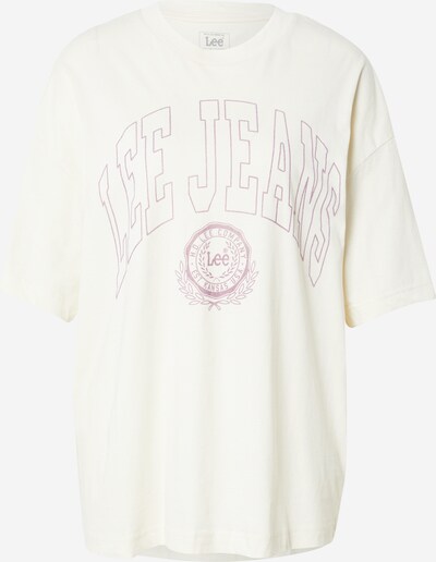 Lee T-Shirt in beige / pastelllila, Produktansicht