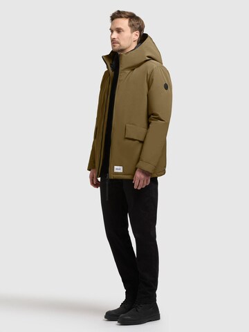 Veste d’hiver 'Oreg' khujo en vert