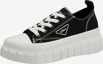 s.Oliver Sneaker in Schwarz: Vorderseite
