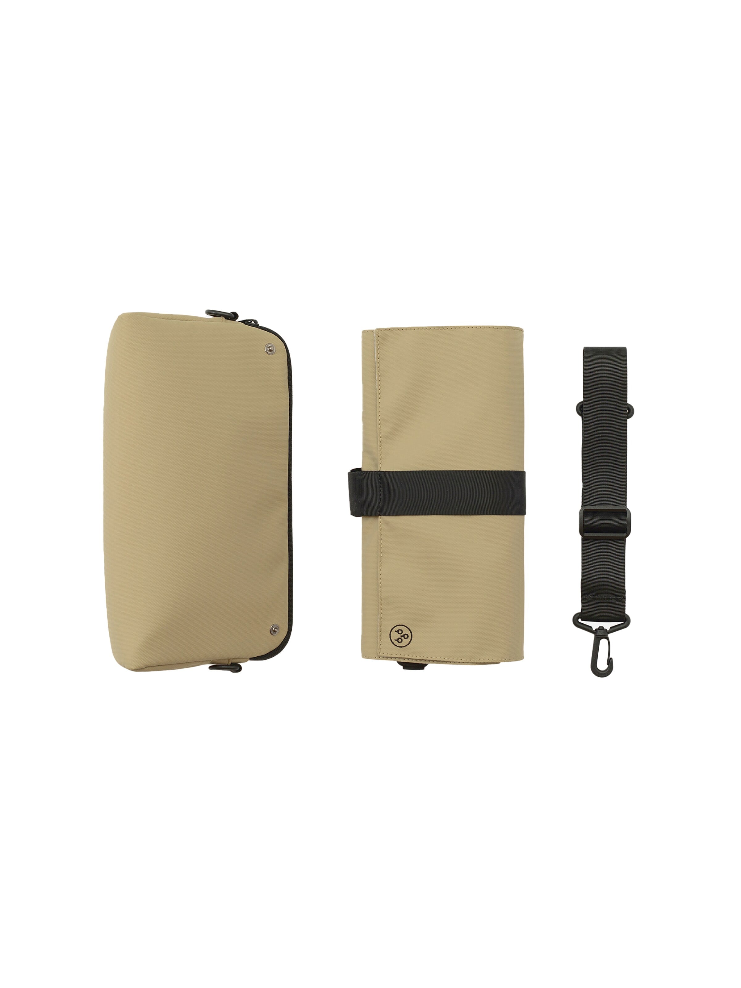 KIWEE Skuldertaske 'KIWEE' i beige