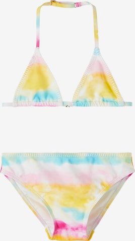 Triangolo Bikini 'ZAMBRA' di NAME IT in rosa: frontale