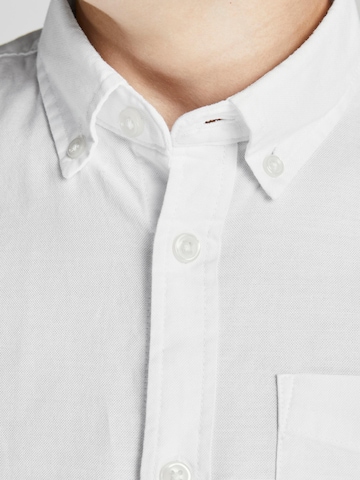 Jack & Jones Junior Regular fit Button Up Shirt in White