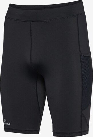 Coupe slim Pantalon de sport 'RACE' Newline en noir