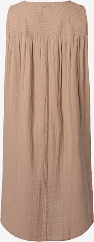 Robe d’été 'Vivu' Zizzi en beige