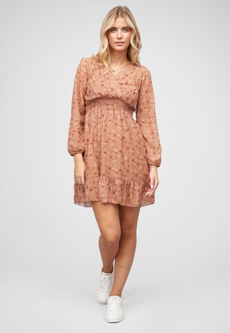 Cloud5ive Jurk in Bruin