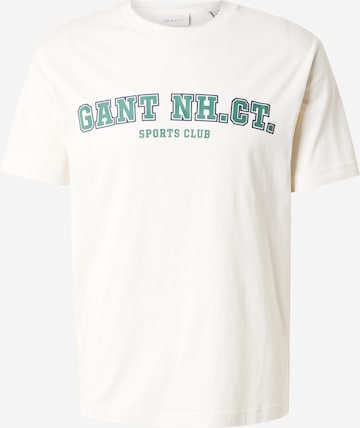 Maglietta di GANT in beige: frontale
