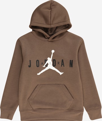 Jordan - Sweatshirt em castanho: frente