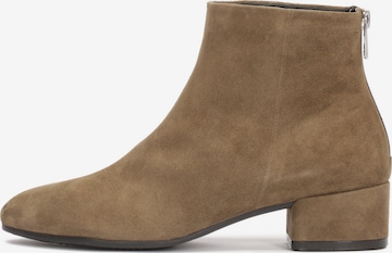 Kazar Booties in Brown: front