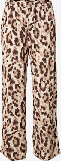 Vero Moda Curve Housut 'VMCAnna' värissä beige / kerma / ruskea, Tuotenäkymä