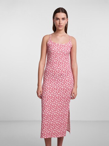 PIECES Φόρεμα 'HESINA' σε ροζ: μπροστά