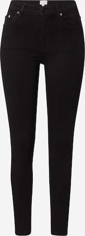 FRENCH CONNECTION Skinny Jeans 'REBOUND' in Schwarz: predná strana