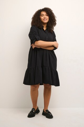KAFFE CURVE Kleid 'Nana' in Schwarz