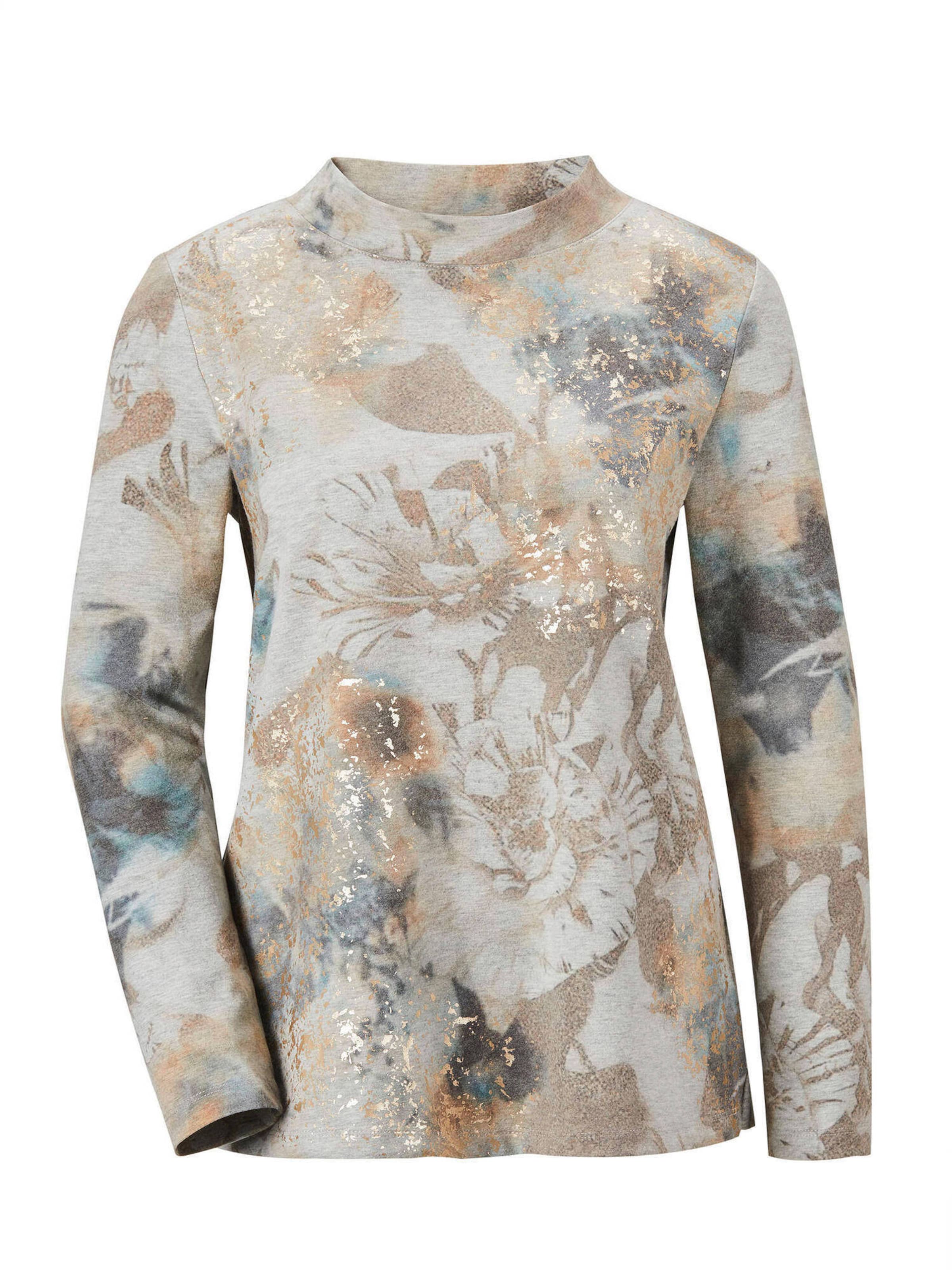 Goldner Sweatshirt in Gemengde kleuren: voorkant