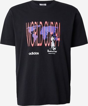 juoda ADIDAS ORIGINALS Marškinėliai 'WC 94 MASC': priekis