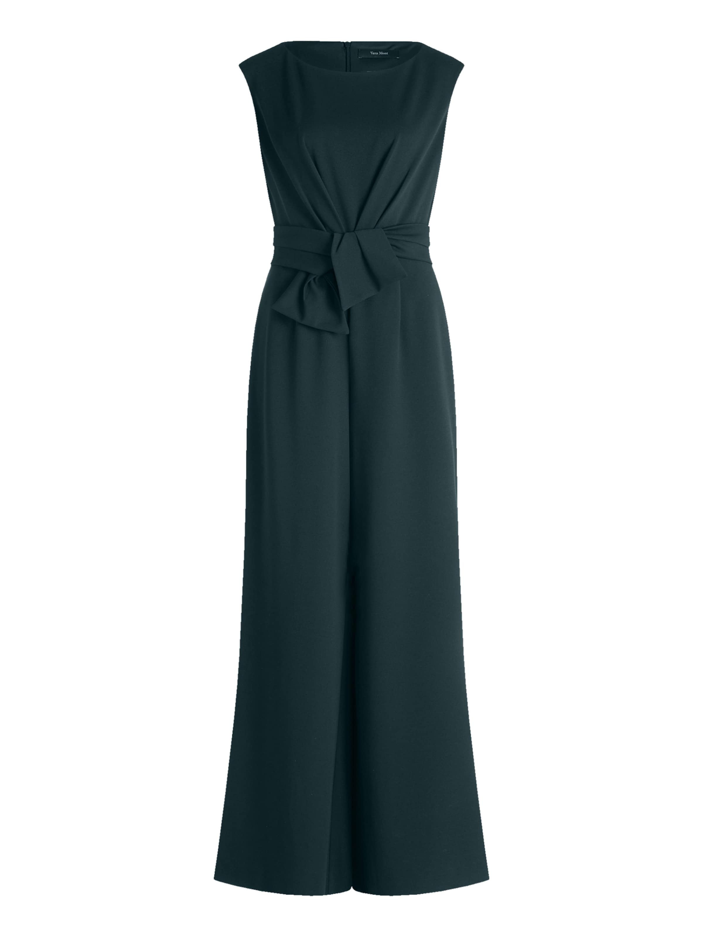 Vera Mont Jumpsuit mit weitem Bein in Grün: Vorderseite