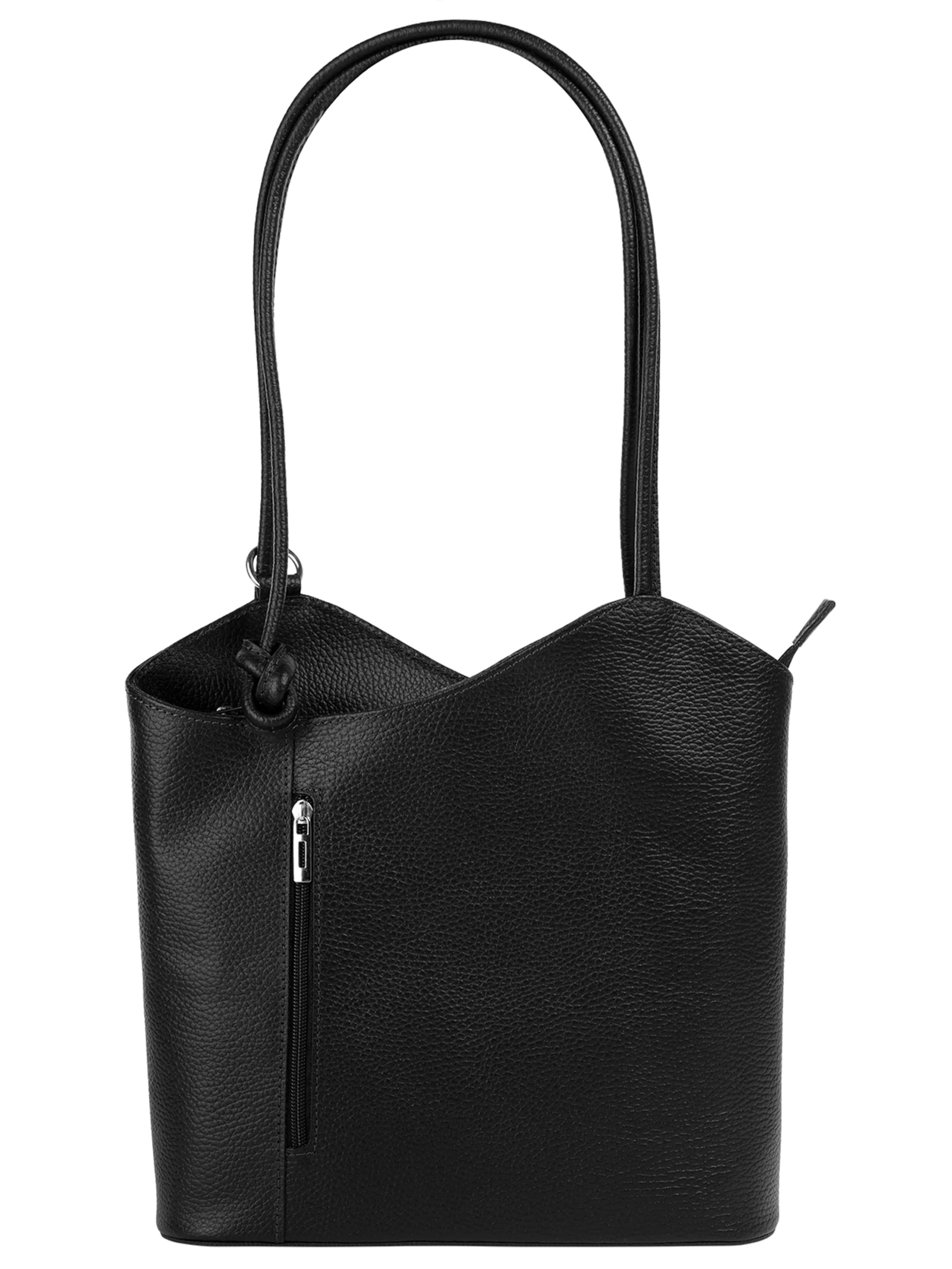 Sac à dos Cluty en noir : devant